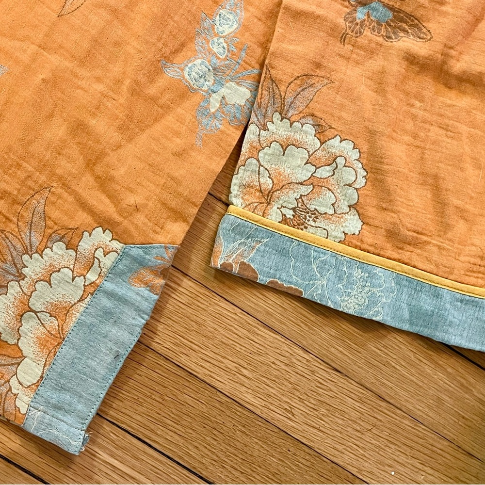Chinese Floral Set Womens Top Pants Size L/XL - Picture 6 of 9